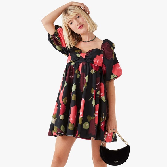 Kate Spade Just Rosy Beau Dress XS NWOT - Picture 2 of 11